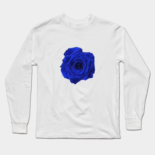 blue flower Long Sleeve T-Shirt by PREMIUMSHOP